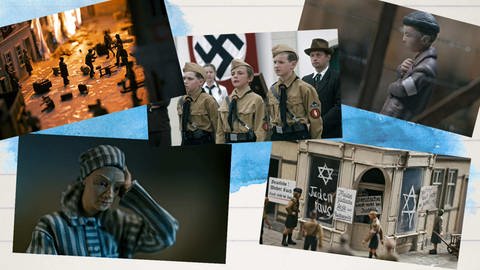 Collage von Bildern aus der Serie "Der Krieg und ich" (Foto: SWR, LOOKSfilm)