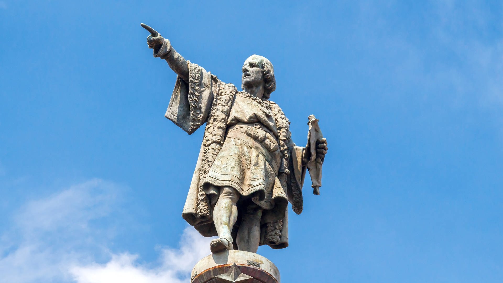 Das Christoph Kolumbus-Denkmal in Barcelona (Foto: Colourbox)