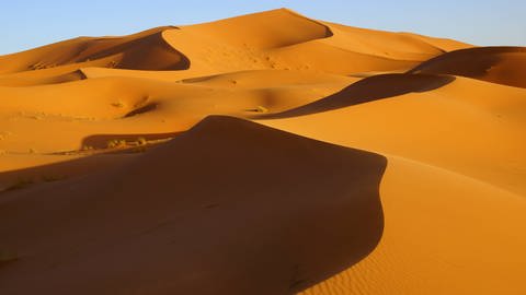 Sanddünen in der Sahara (Foto: IMAGO, Thomas Kauroff/Photocase)