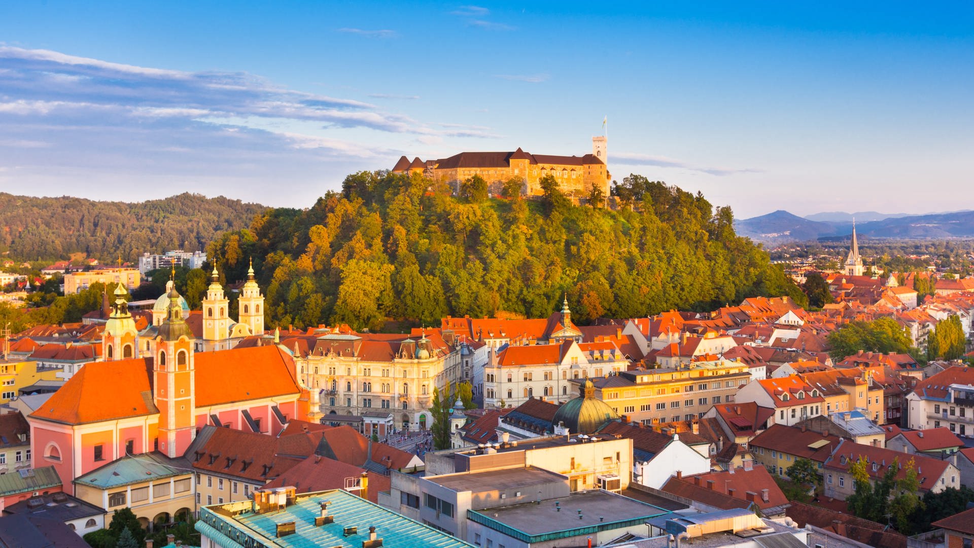 Ljubljana die Hauptstadt Sloweniens (Foto: Colourbox)