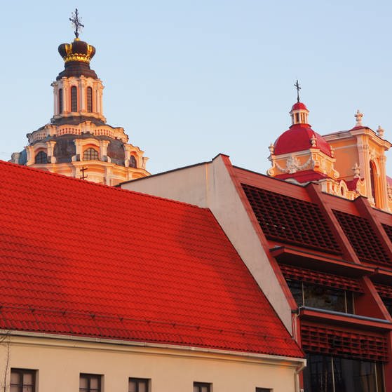 Dächer Vilnius (Foto: Colourbox)