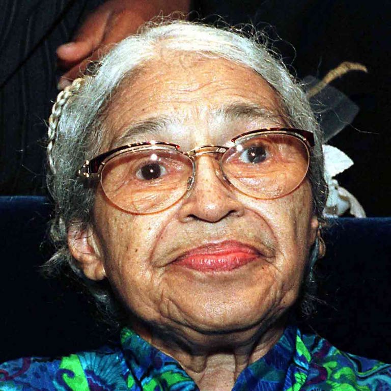 Porträt von Rosa Parks im Alter von 85 Jahren (Foto: dpa Bildfunk, Picture alliance)